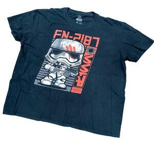 Funko PoP Tees STAR WARS FN-2187 Graphic T-Shirt Size 2XL